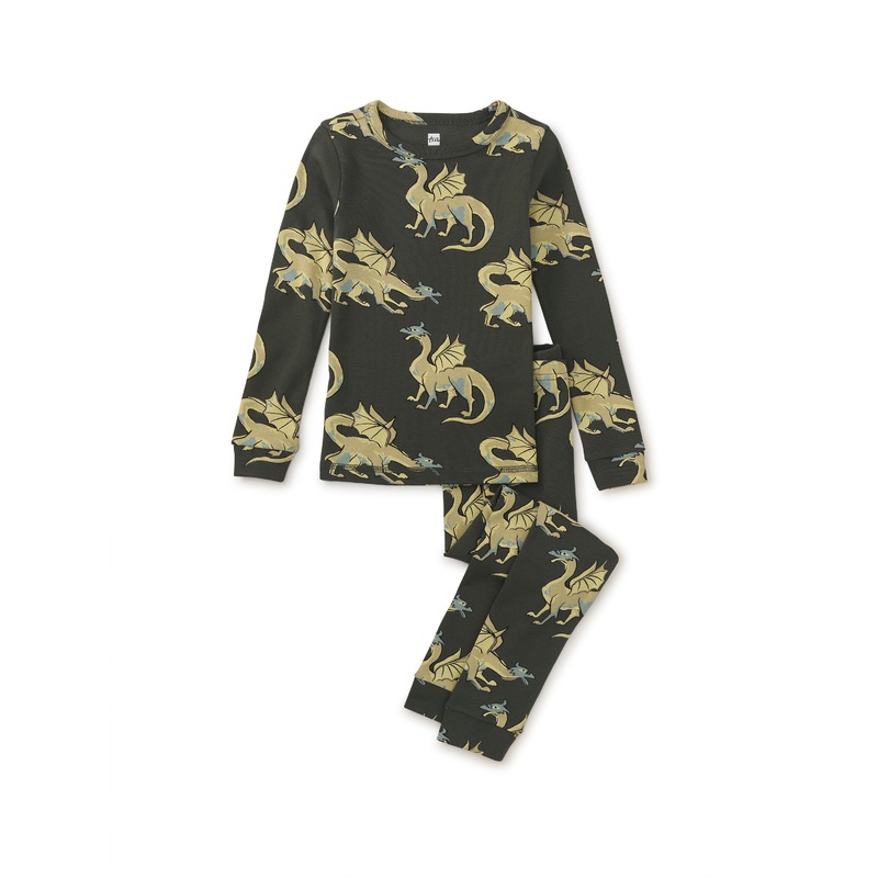 Tea Collection Goodnight Pajama Set – Magic Dragons