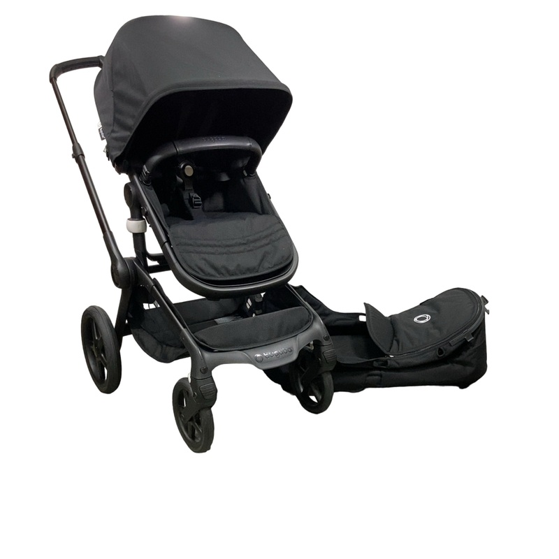 Bugaboo Fox 5 Stroller, 2023, Black, Midnight Black