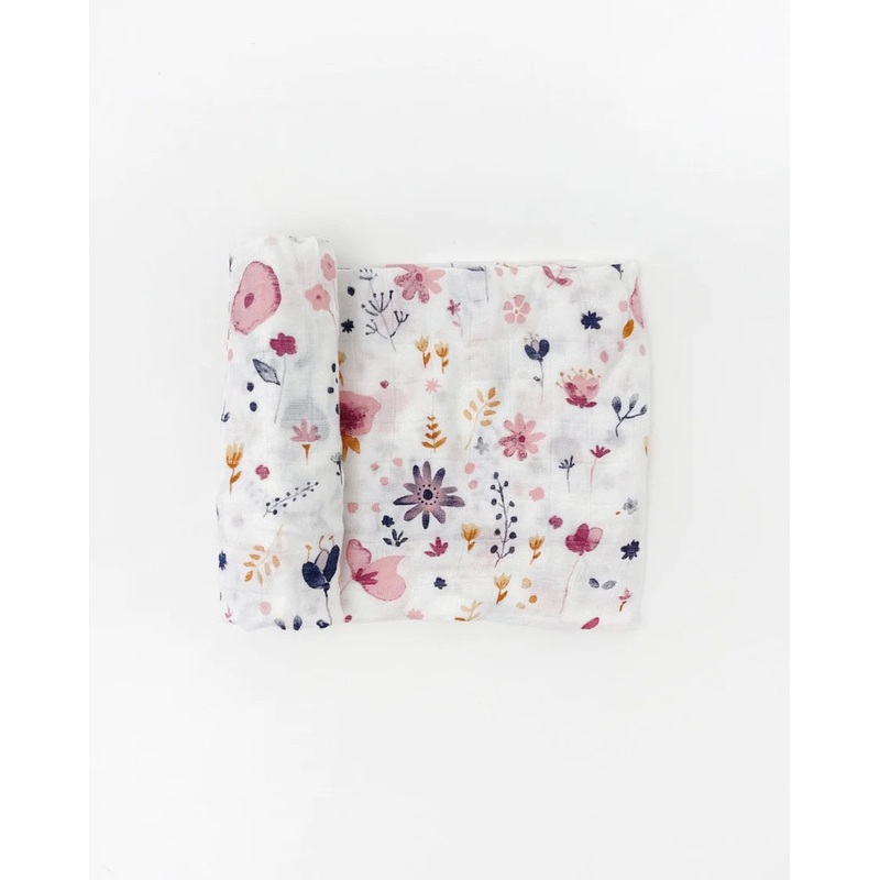 Little Unicorn Deluxe Muslin Single Swaddle – Fairy Gardens