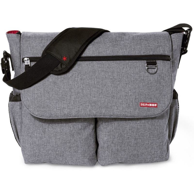 Skip Hop Dash Signature Diaper Bag – Heather Grey