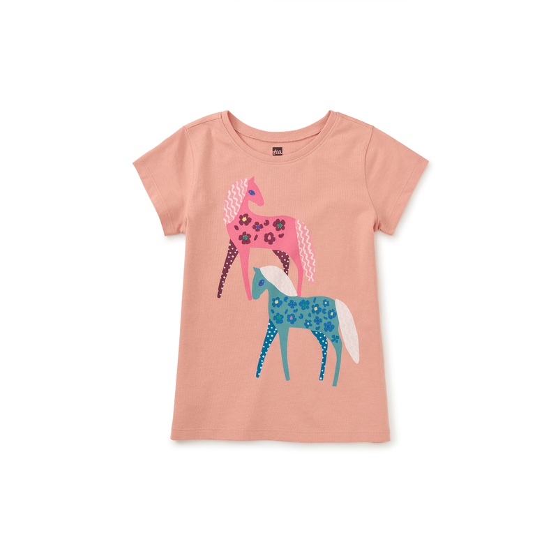 Tea Collection Brazilian Horse Graphic Tee – Fado Rose
