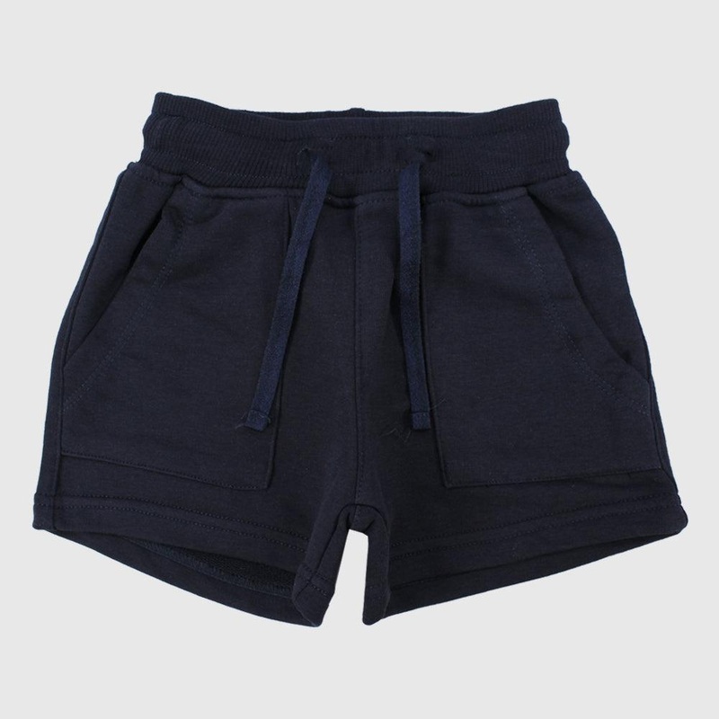 Unisex Navy Comfy Shorts