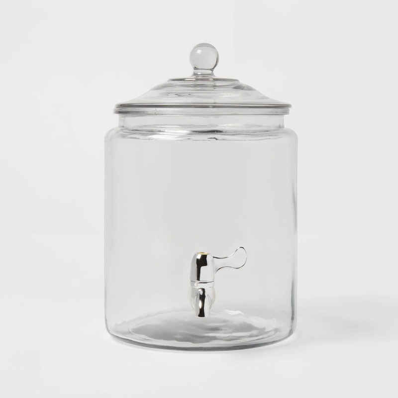 8qt Glass Beverage Dispenser