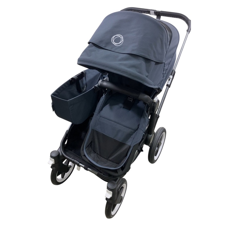 Bugaboo Donkey 5 Mono Stroller, 2024, Graphite, Stormy Blue, Stormy Blue
