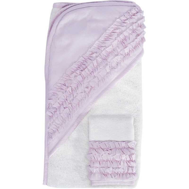 Hello Spud Organic Cotton Hooded Towel and Washcloth Sets