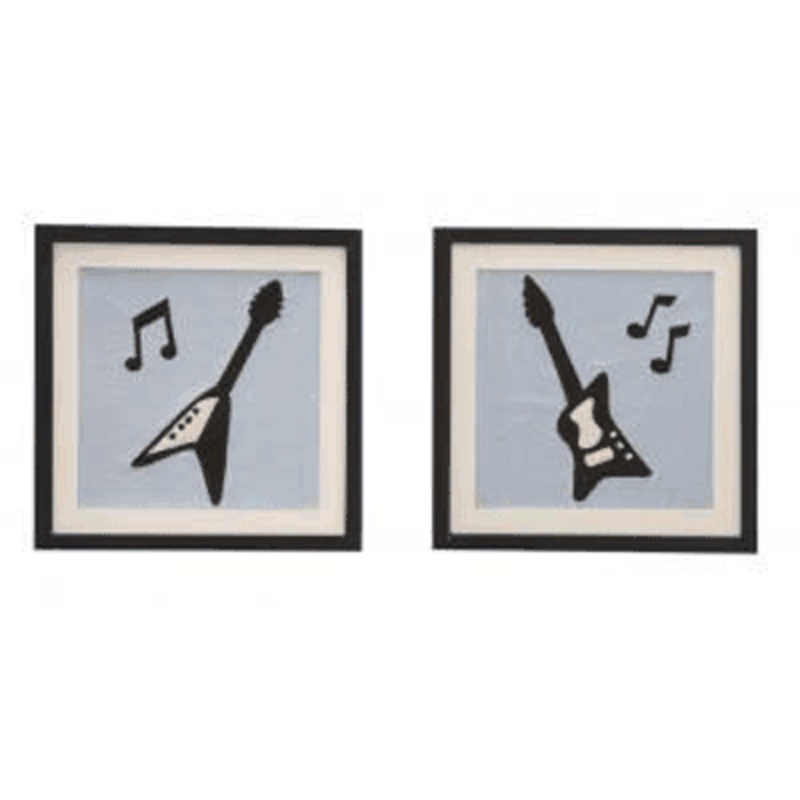 Lambs & Ivy Rock N’ Roll Wall Decor