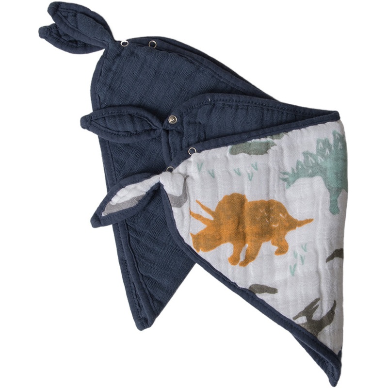 Little Unicorn Cotton Bandana Bib 2-Pack – Dino Friends