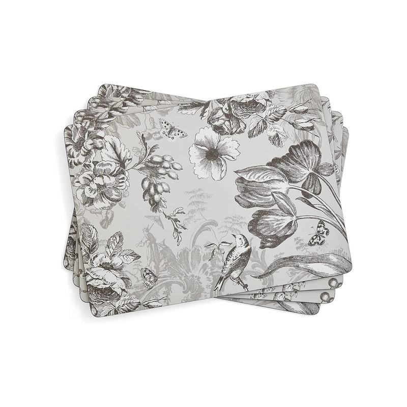 Pimpernel Vintage Cork-Backed Board Placemats Set of 4, 15.7 X 11.7 in