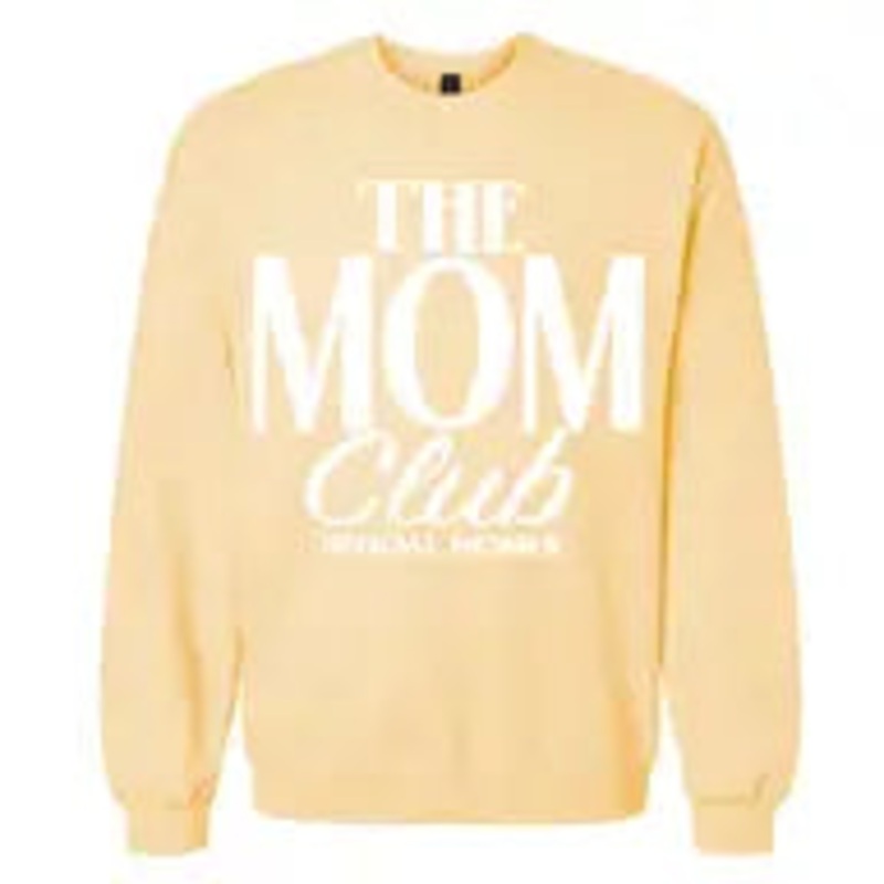 The Mom Club Sweatshirt – Yellow Haze