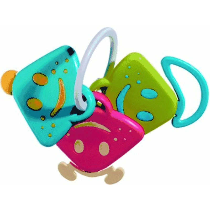 Vulli Chan Pie Gnon Rattle Keys and Teether