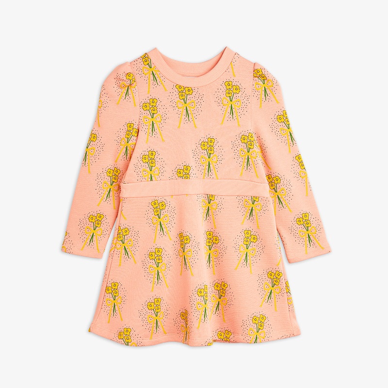 Winter Flower Sweat Dress