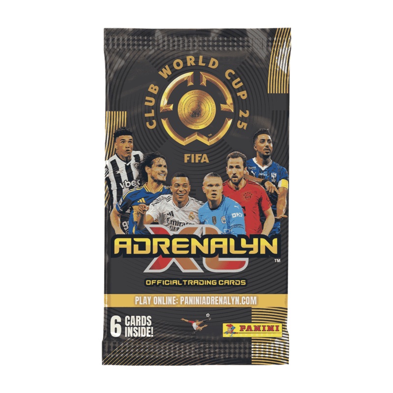 FIFA Club World Cup 2025 Adrenalyn XL  6 Trading Cards Pack
