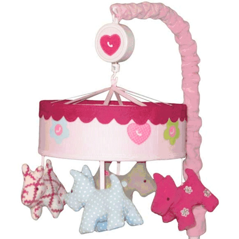 Lambs & Ivy Puppy Tales Musical Mobile