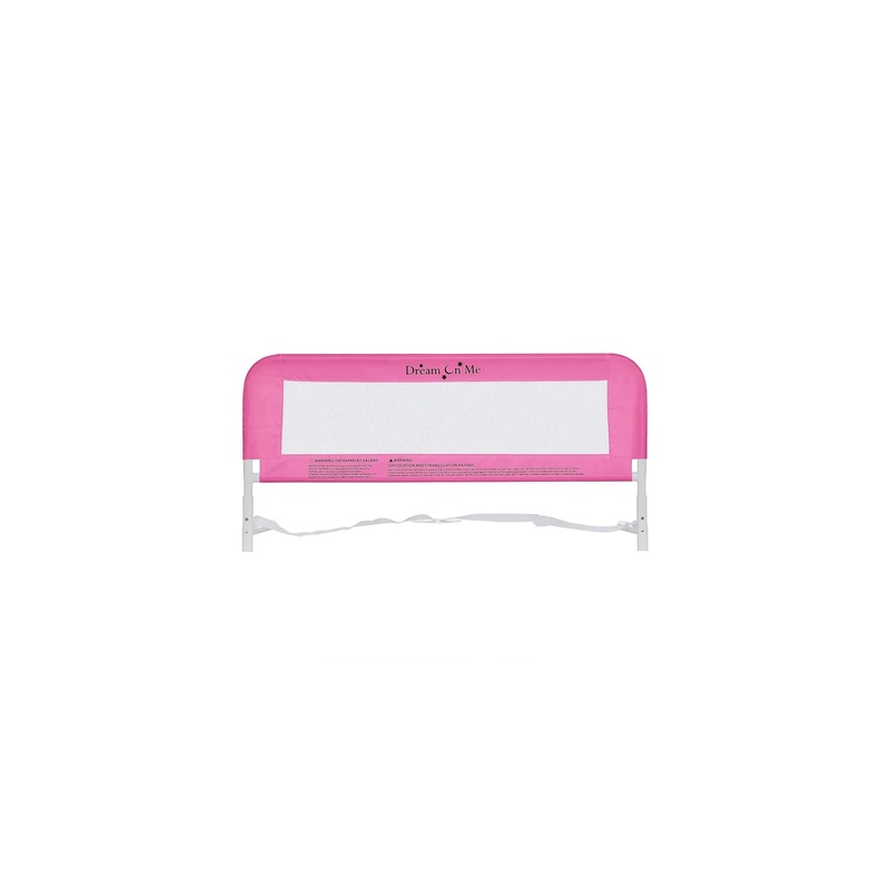 Lightweight Mesh Security Adjustable Bed Rail – Blush Pink (See Description)