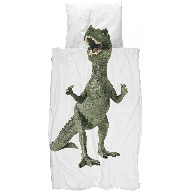 Snurk Duvet Cover Set, Twin – Dino