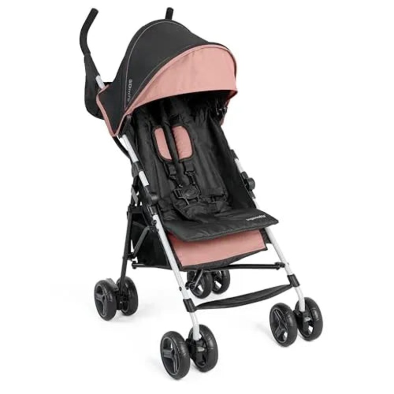 3D Mini Convenience Stroller  Dusty Rose Pink