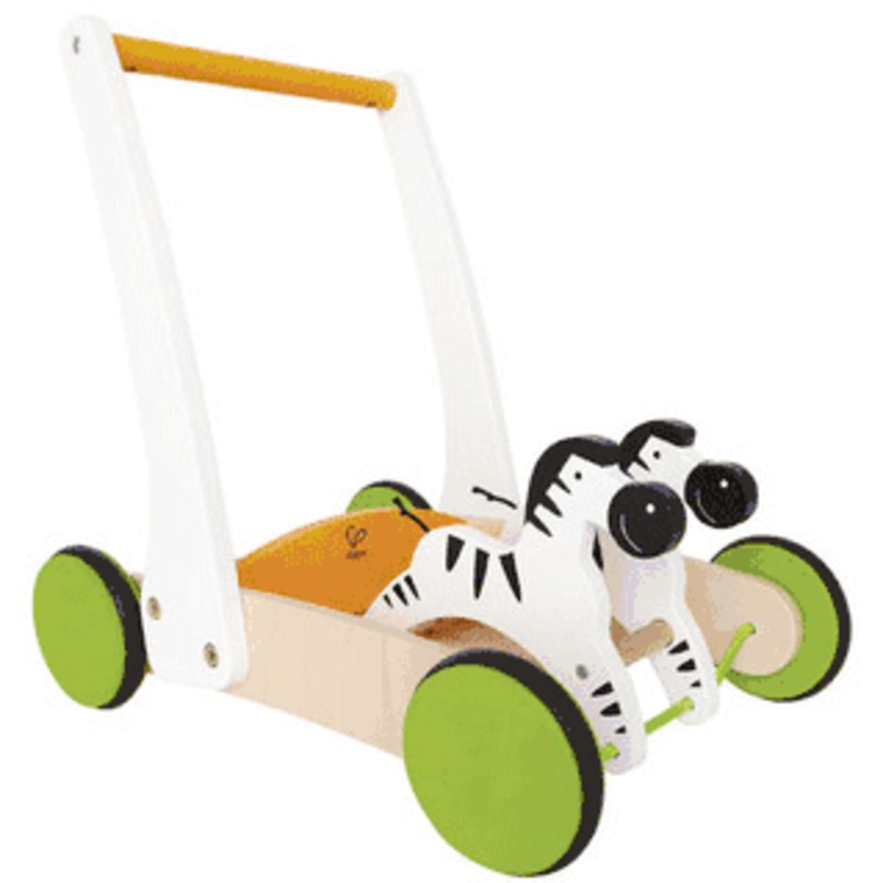 Hape Galloping Zebra Cart