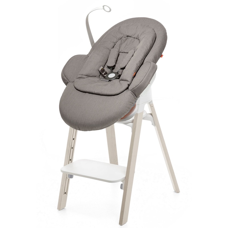 Stokke Steps Newborn Bouncer Seat – Whitewash/Greige