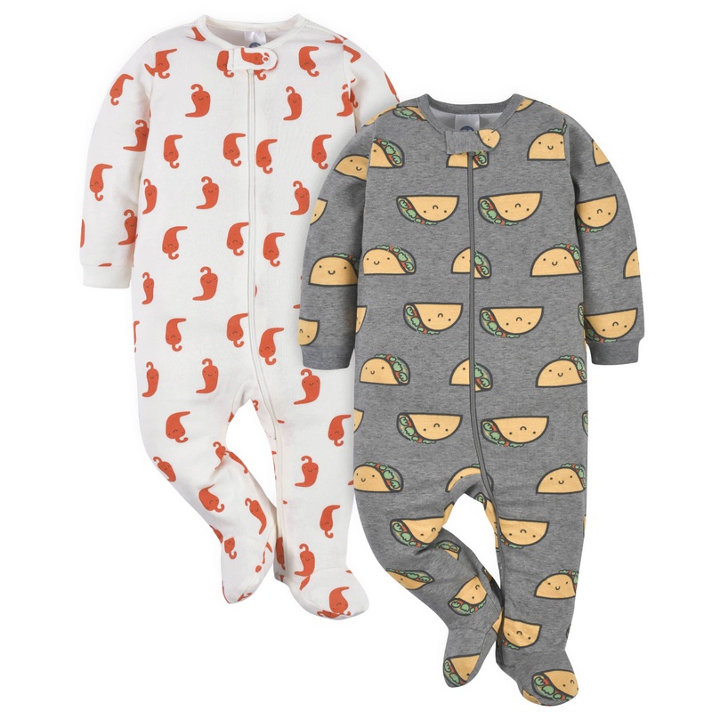 2-Pack Baby Neutral Comfy Stretch Taco Sleep ‘N Plays