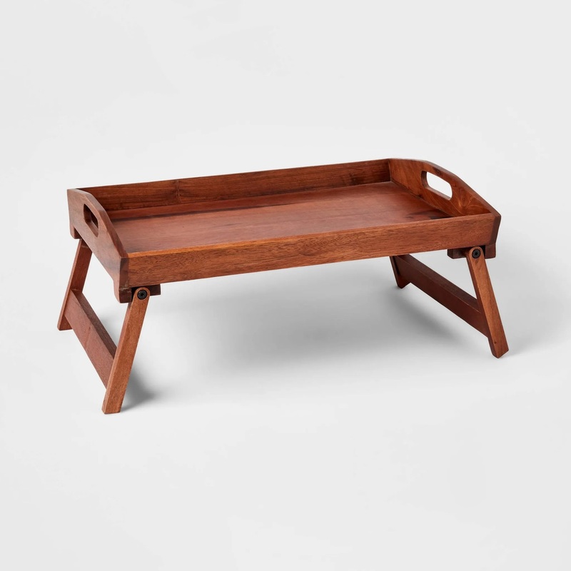 22″ x 14″ Wood Signature Bed Tray