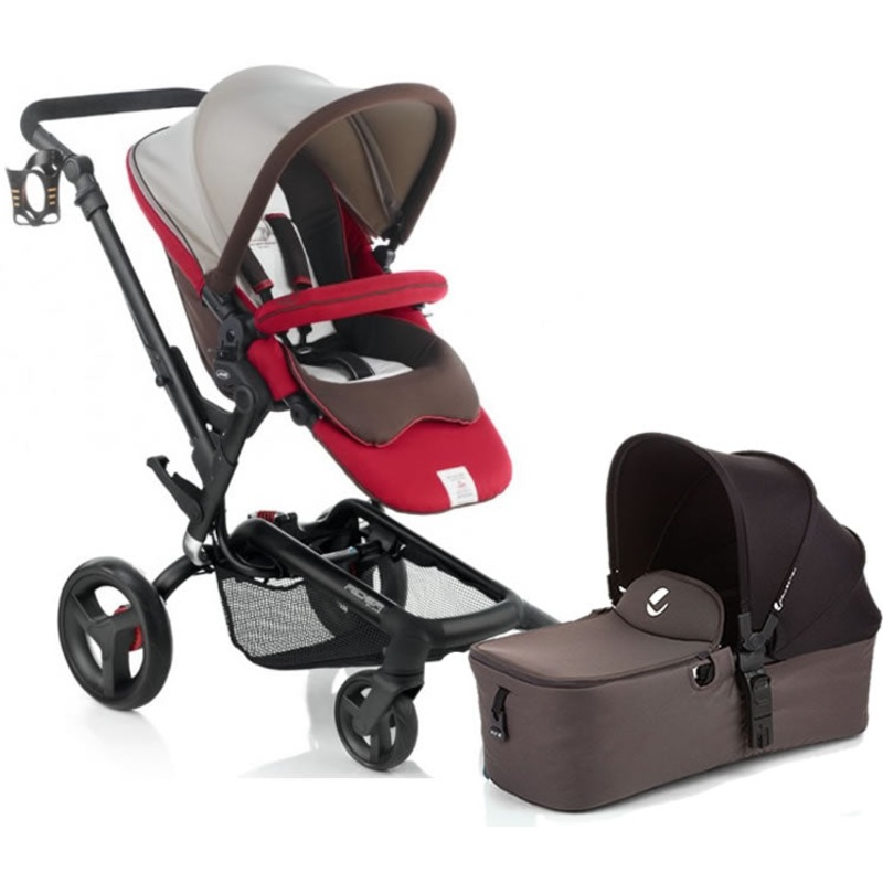 Jane Rider Stroller & Micro Bassinet – Sand
