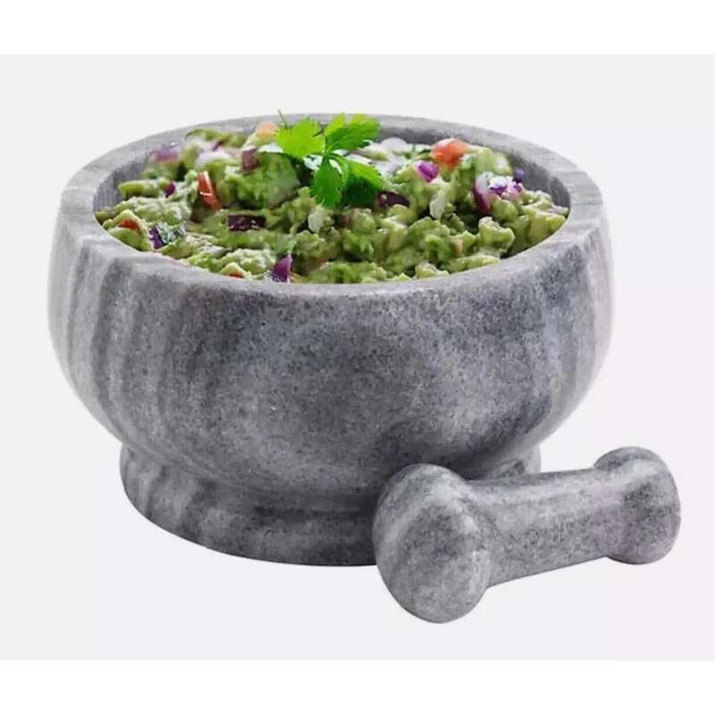 8.5″ Marble Mortar & Pestle