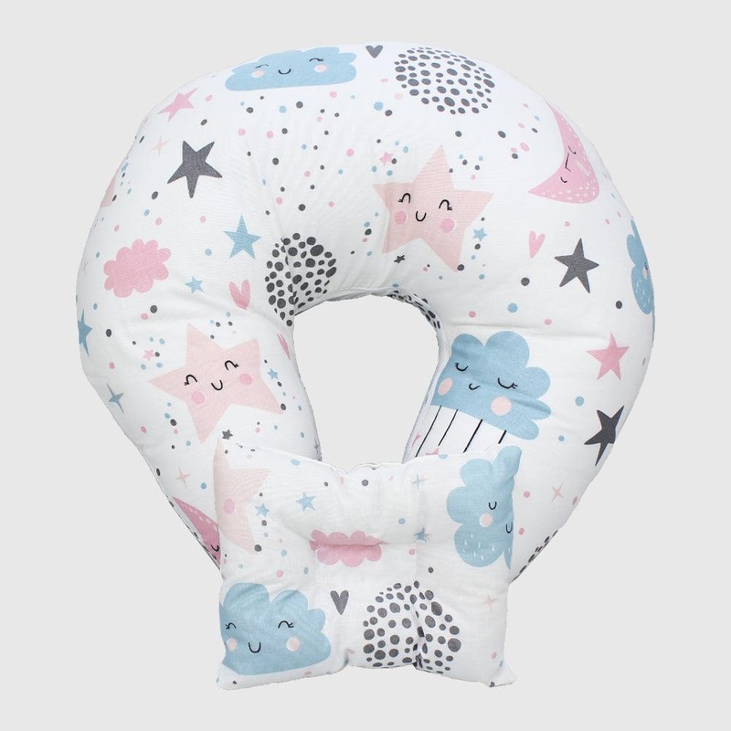 Cloudy Stars Nursing Pillow