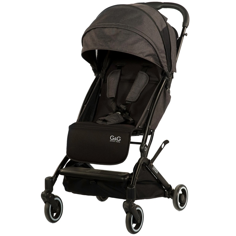 guzzie+Guss Oxygen Compact Stroller – Raven