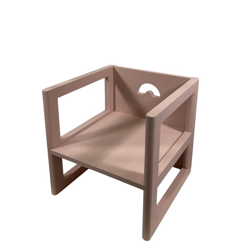 Piccalio Reversible Chair, Desert Pink, Single