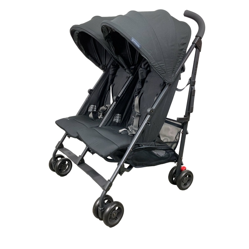 UPPAbaby G-Link V2 Double Stroller, 2024, Jake (Black)