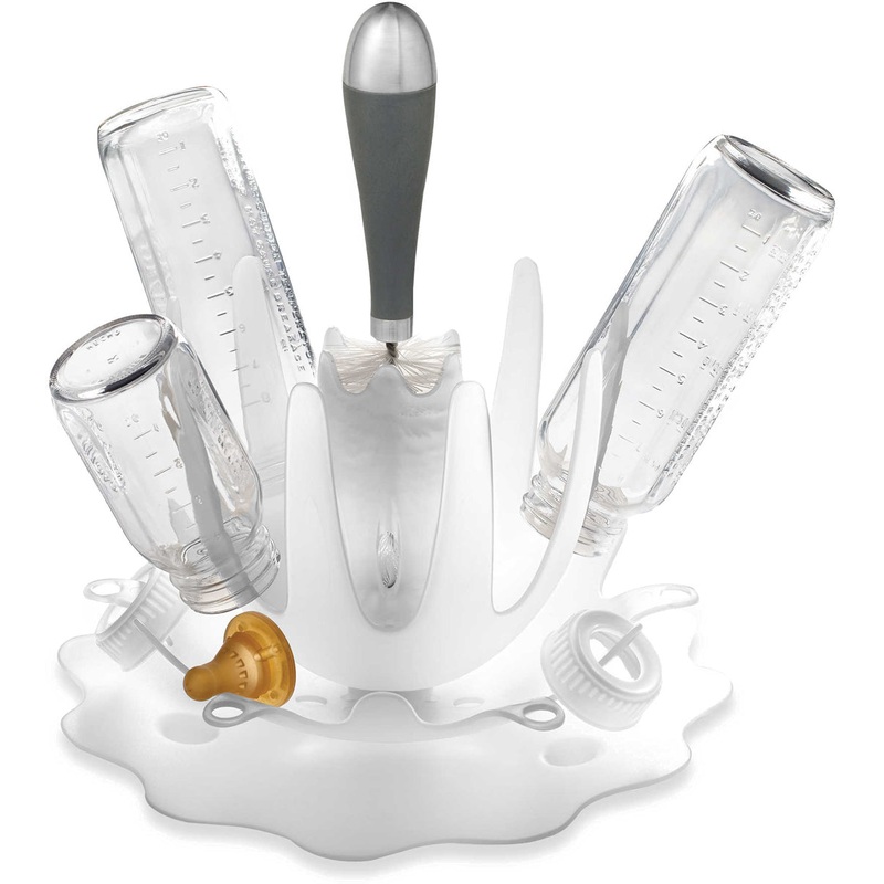 Skip Hop Splash Bottle Drying Rack – Translucent