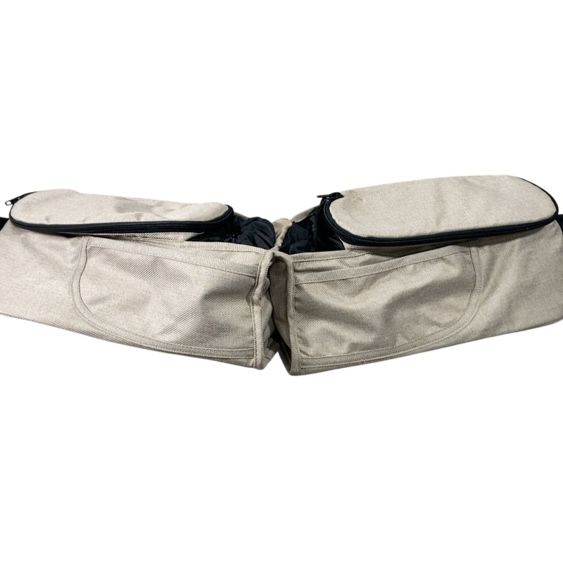 Zoe Double Stroller Organizer, Sand
