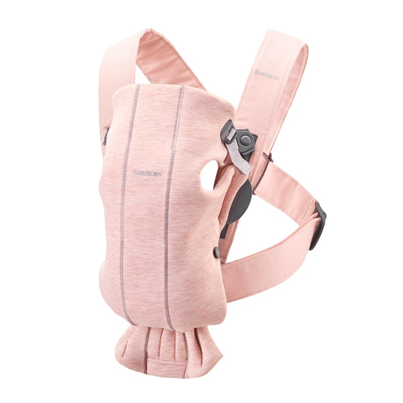 Baby Carrier Mini, 3D jersey – Light pink