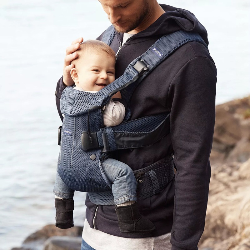 Baby Carrier One Air – Anthracite Leopard 3D Mesh