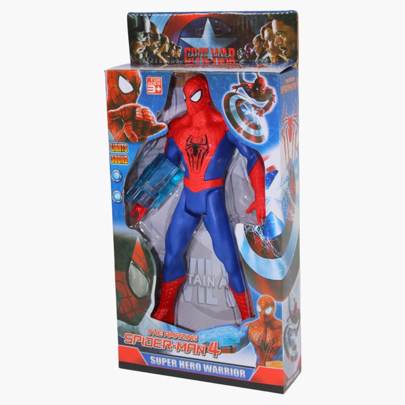 Spiderman Action Figure  Light & Sound