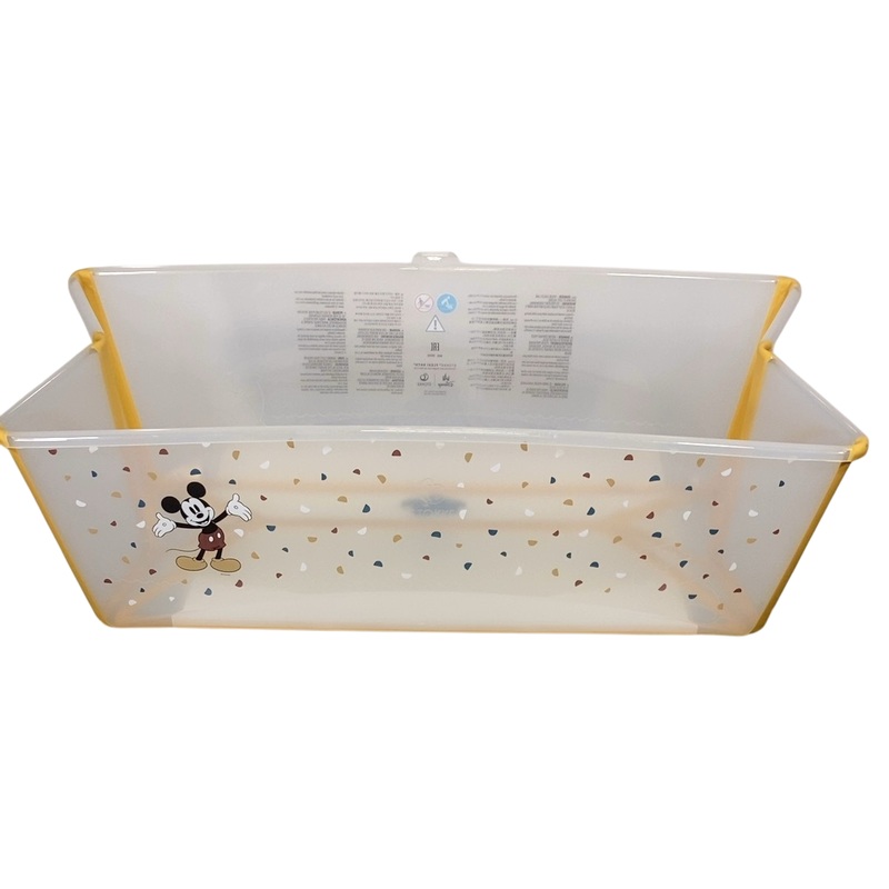 Stokke Flexi Bath Foldable Baby Bathtub, Mickey Mouse, XLarge