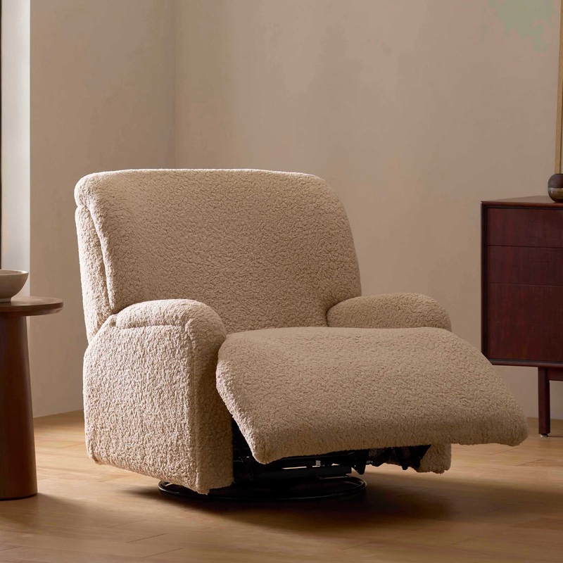 Babyletto Winslow Extra Wide Recliner and Swivel Glider