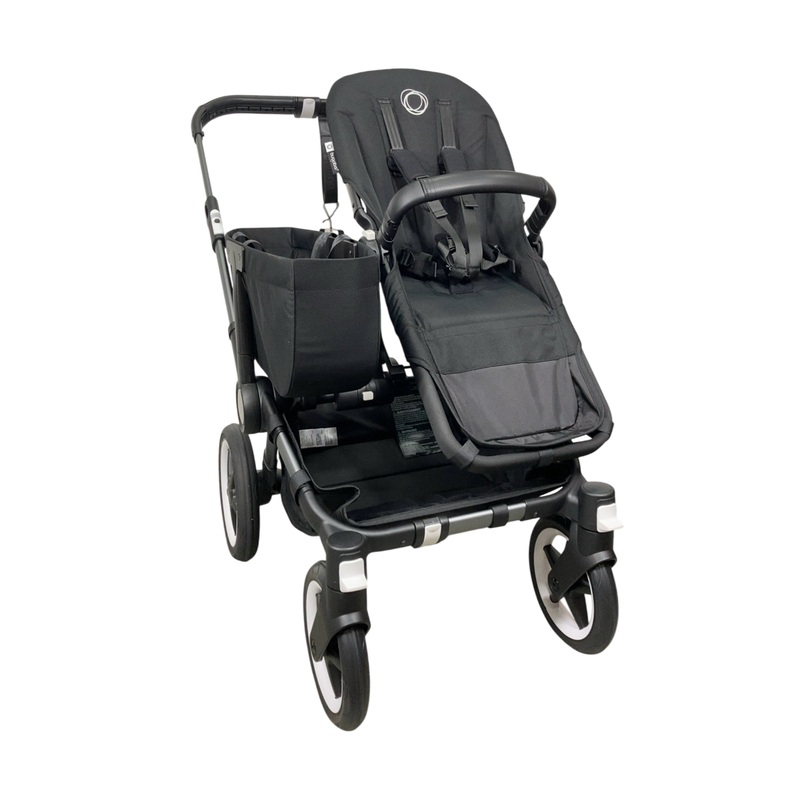 Bugaboo Donkey 5 Mono Stroller, Midnight Black, Graphite, 2024, without Canopy