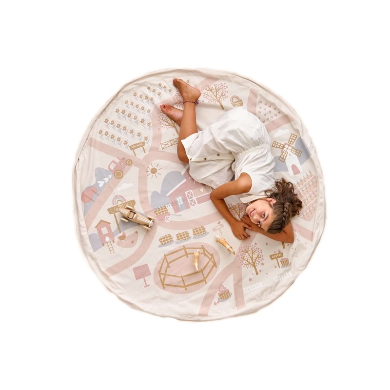 Toddlekind USA 2-in-1 Mat in The Ranch