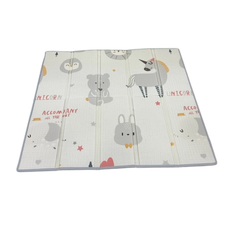 ZEEBABA Play Mat, Unicorns, 47″x47″