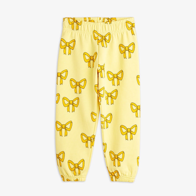 Bow Sweatpant – Yellow