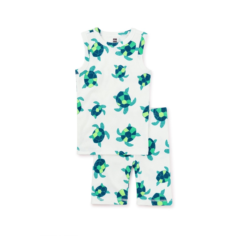 Tea Collection Summer Night Tank Pajama Set – Tiny Turtles