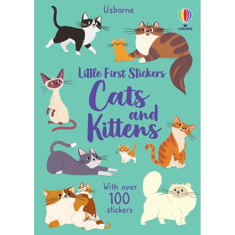Usborne Little First Stickers Cats And Kittens