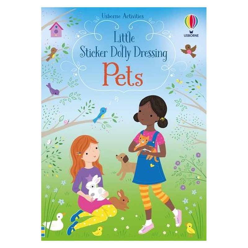 Usborne Little Sticker Dolly Dressing Pets