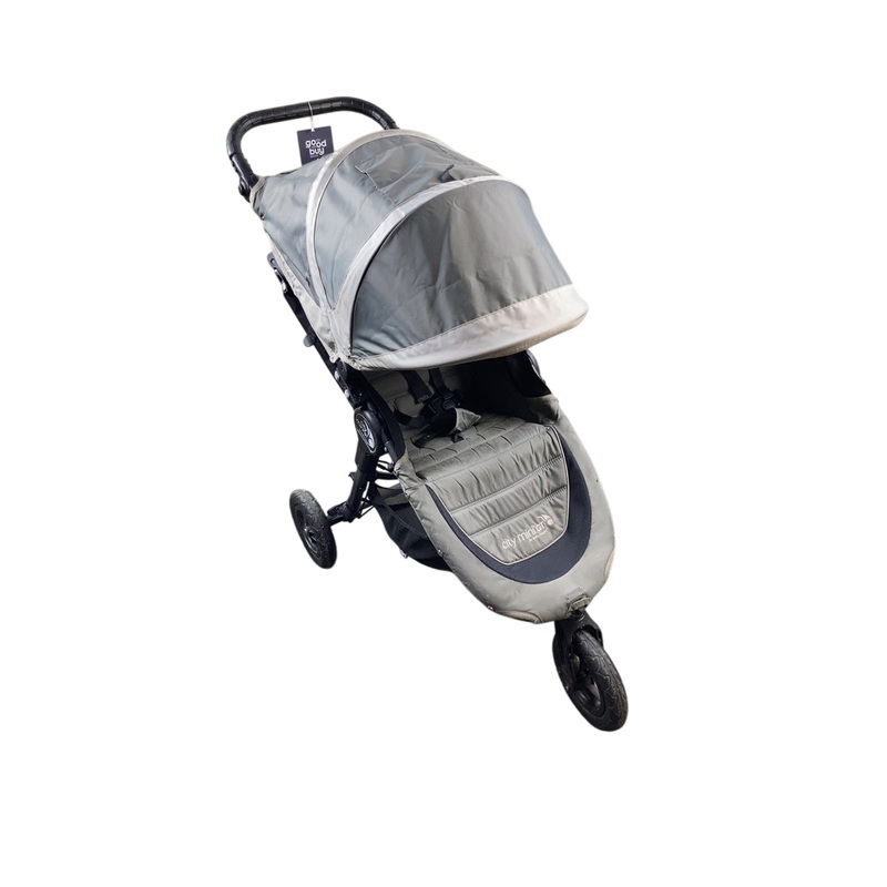 Baby Jogger City Mini GT Single Stroller, 2017, Steel Gray