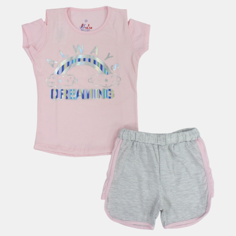 Girls “Always Dreaming” Sleeveless Pajama Set