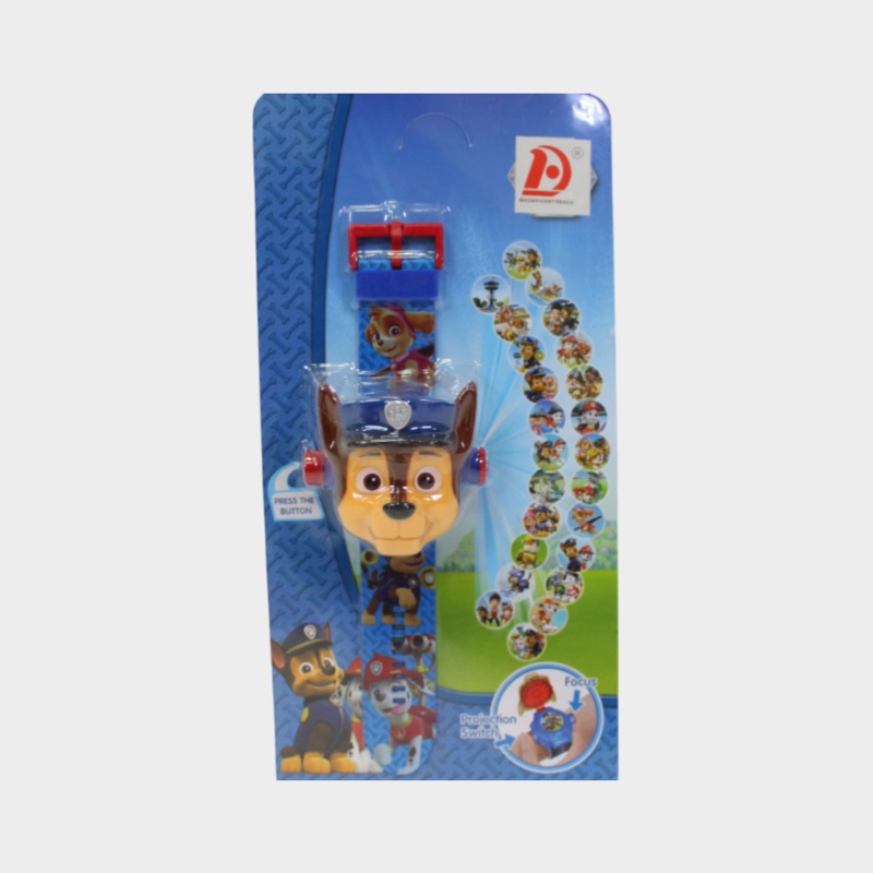 Paw Patrol Chase Projection Watch  Blue Strap