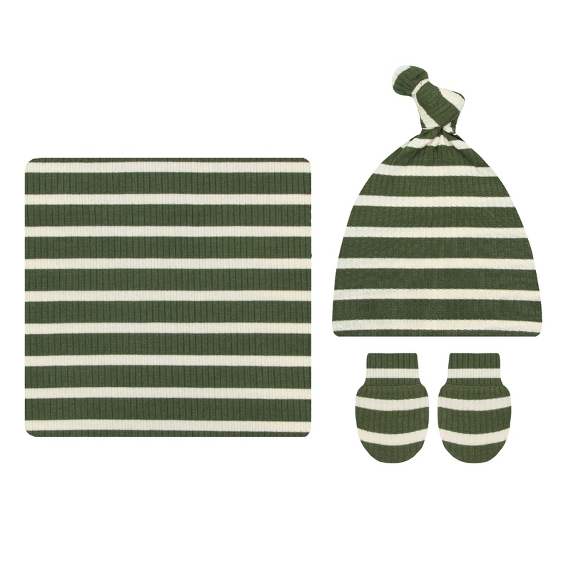 Tyler Ribbed Newborn Hat Bundle