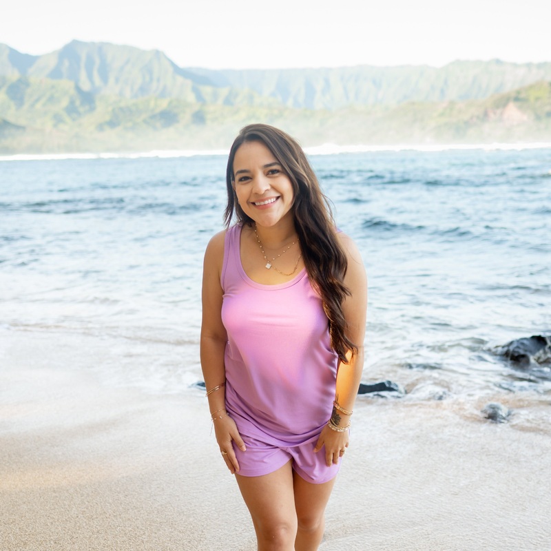 Womens Tank Set in Poi