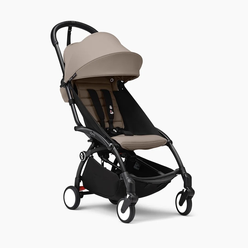 YOYO3 Stroller – Black/Taupe